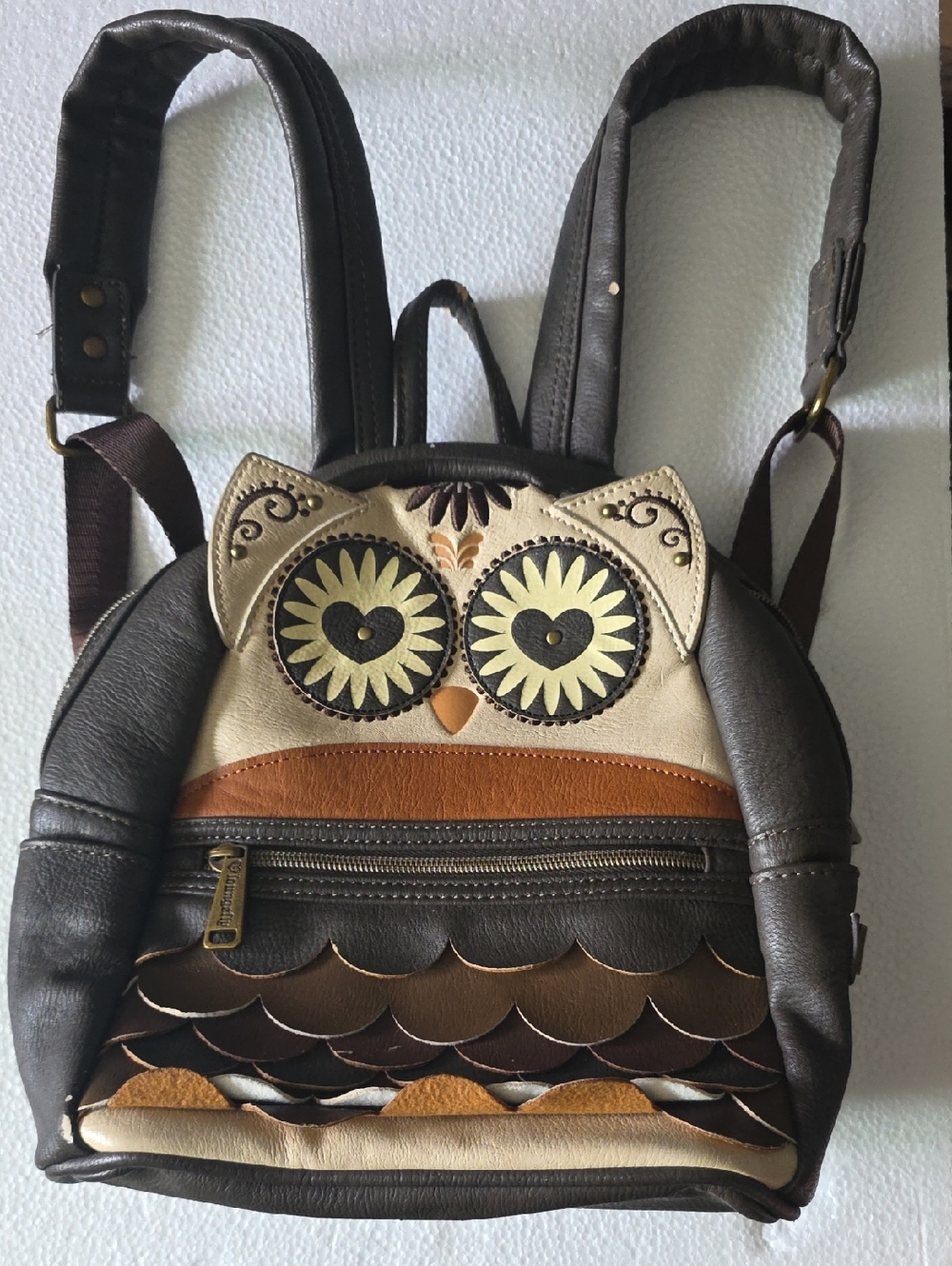 Loungefly Owl Mini Backpack Hard To Find!   used Minor Imperfections